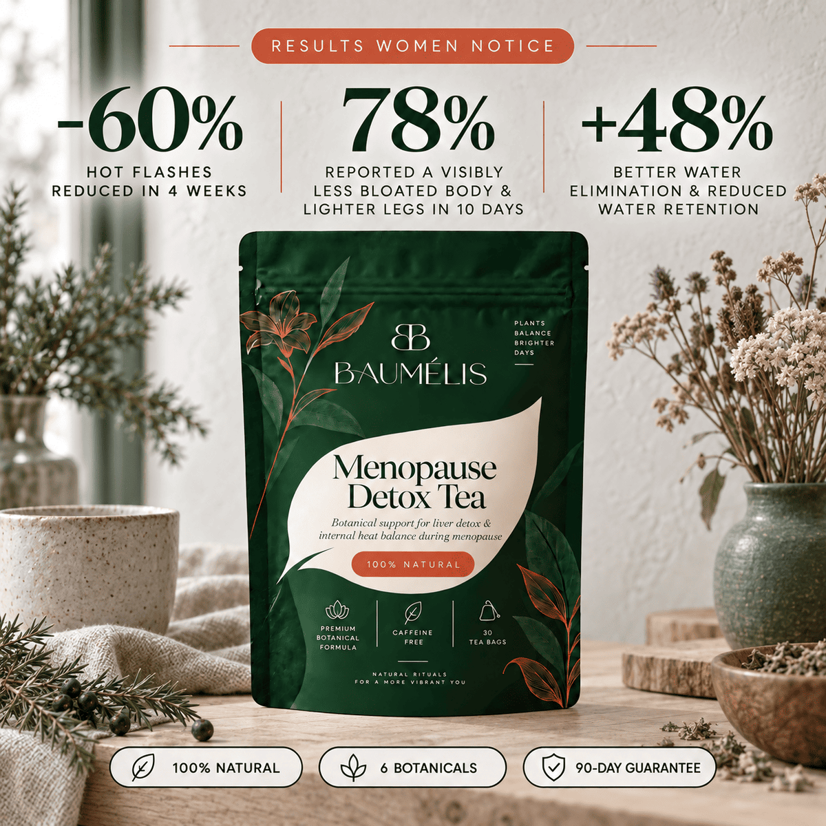 Menopause Detox Tea – Baumélis