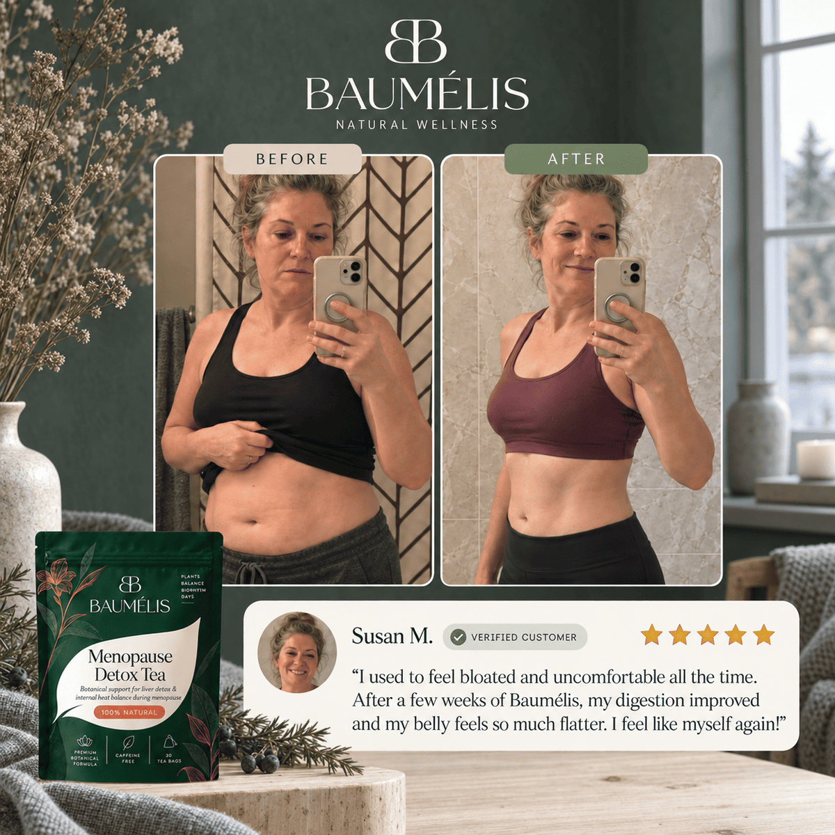 Menopause Detox Tea – Baumélis