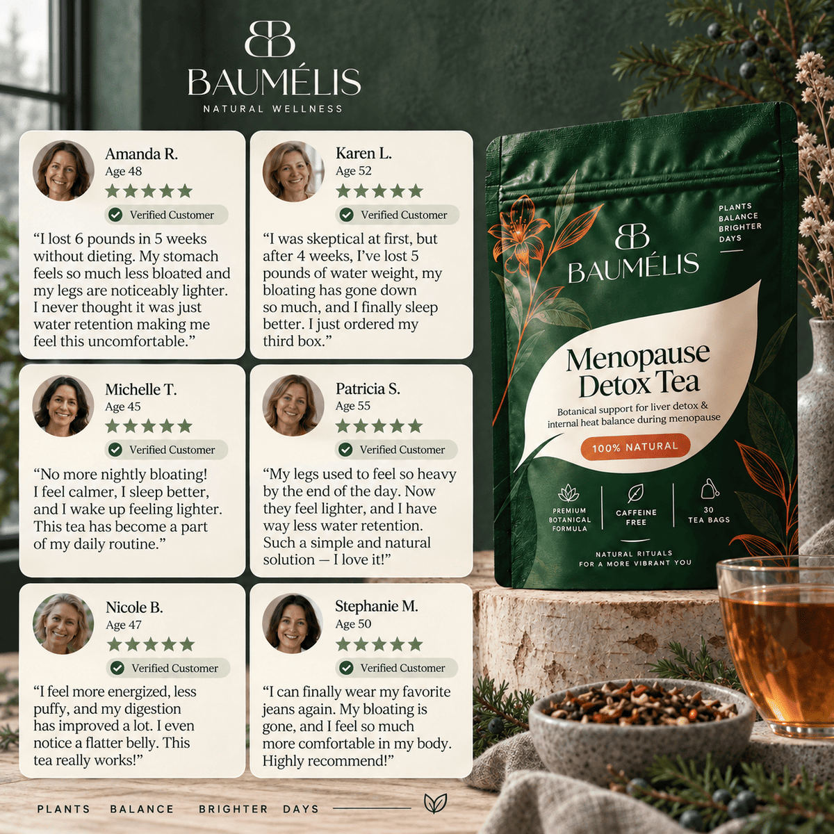 Menopause Detox Tea – Baumélis